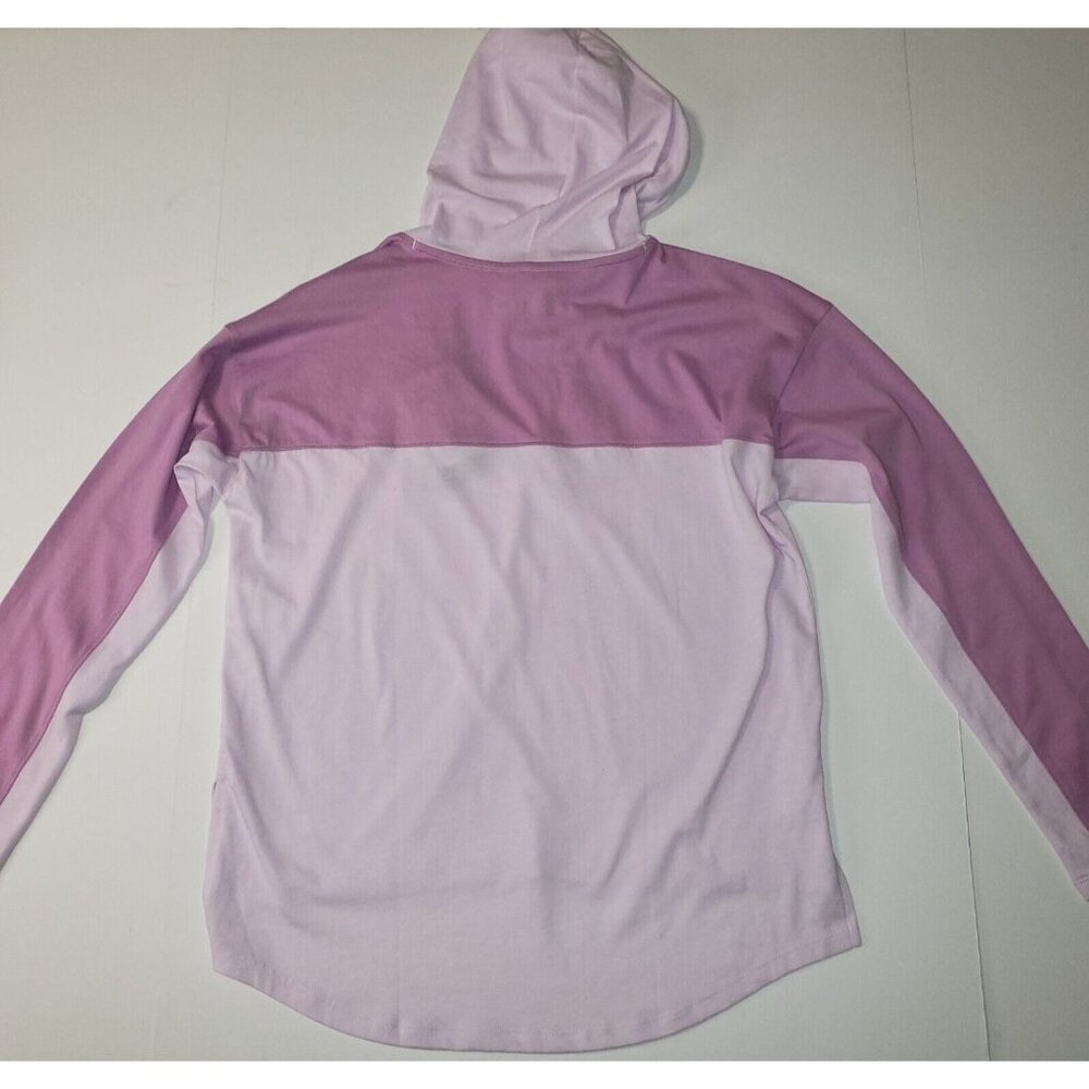 Under Armour Favorite Jersey Hoodie Girls' XLarge Purple & White Logo Athleisure - Picture 15 of 16